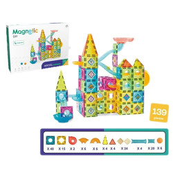 3D Puzzle Magnetic Blocks - 139 Pc
