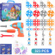 332 Pieces Drill Puzzle Set