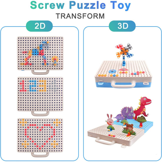 332 Pieces Drill Puzzle Set