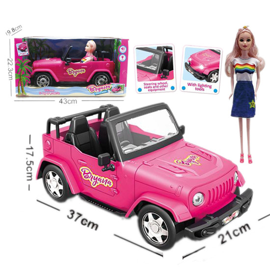 Bryana Vehicle Jeep Pink