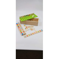 Wooden Matching Category Boxes - Educational Toy 