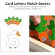 Wooden Educational Toy Carrot Harvest Game Shape 