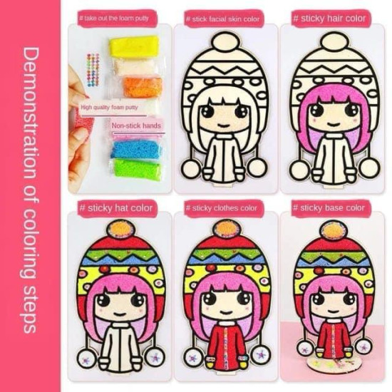 3D Diy Wooden Painting Arts Crafts 