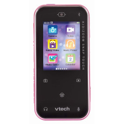 هاتف الكتروني بكاميرا وفلاتر لتصوير - وردي