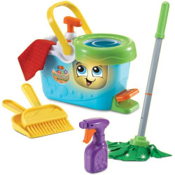 Leapfrog Clean Sweep Mop & Basket