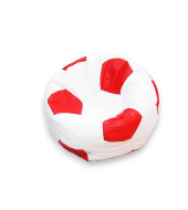 Football Bean Bags - Red & White