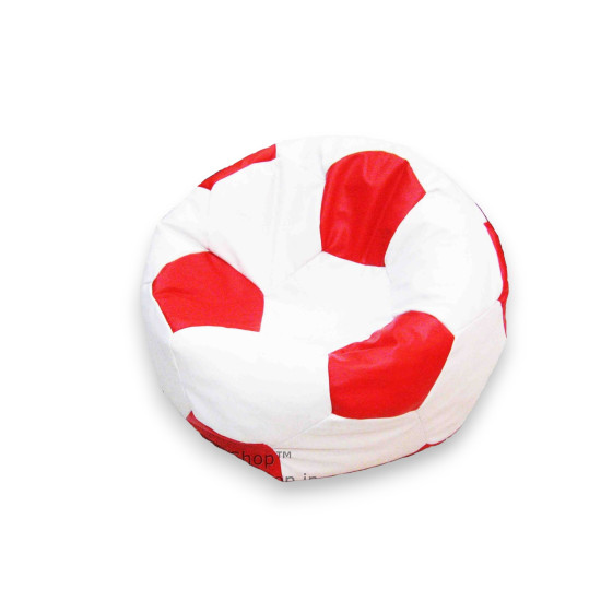 Football Bean Bags - Red & White