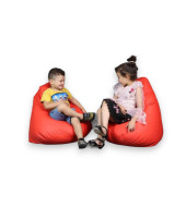 Bean Bags Recliner - Red