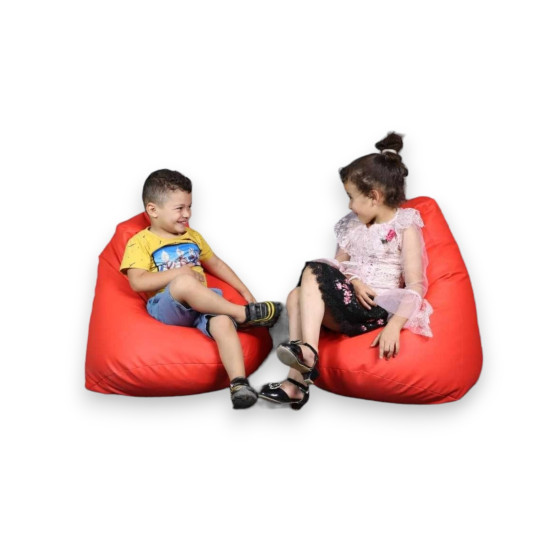 Bean Bags Recliner - Red