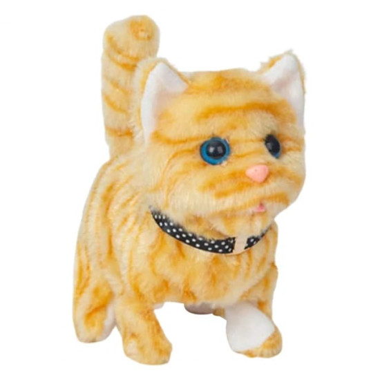 Electric Plush Cat Simulated Meowing