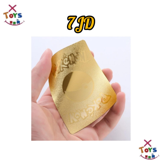 Pokemon Gold Foil Card 