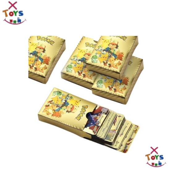 Pokemon Gold Foil Card 