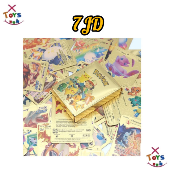 Pokemon Gold Foil Card 
