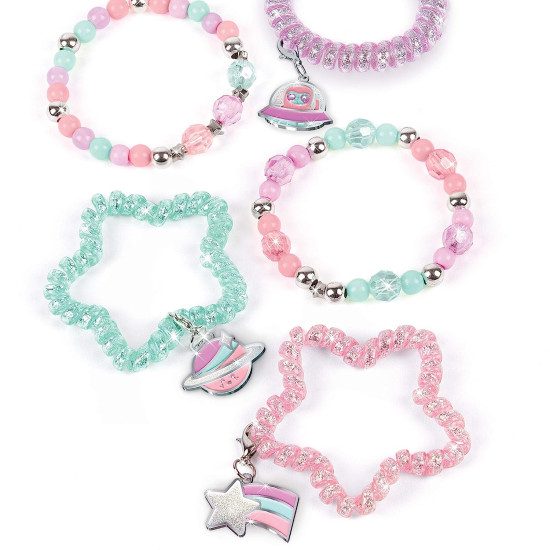 Sparkly Spiral Jewelry Bracelets - Make It Real