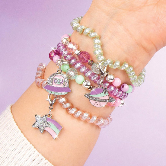 Sparkly Spiral Jewelry Bracelets - Make It Real