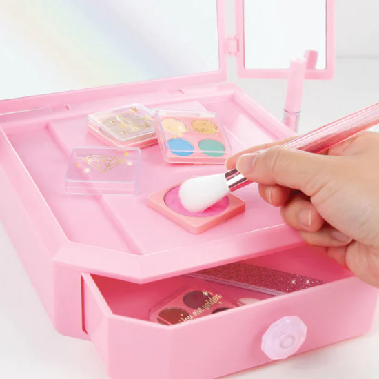 Mirrored Vanity & Cosmetic Kit - Make It Real