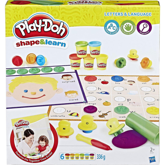 Letters and Language Set - Play Doh