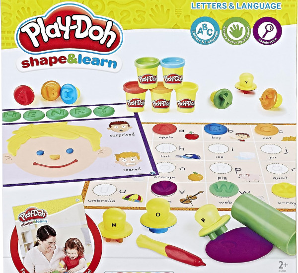 Letters and Language Set - Play Doh