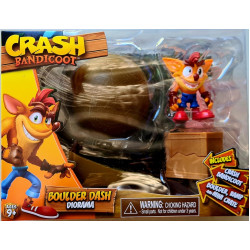 Crash Bandicoot Boulder Dash Diorama