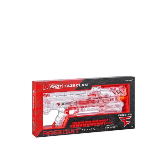 X-Shot Gun Faze Clan Ragequit - 24 Dart Balls