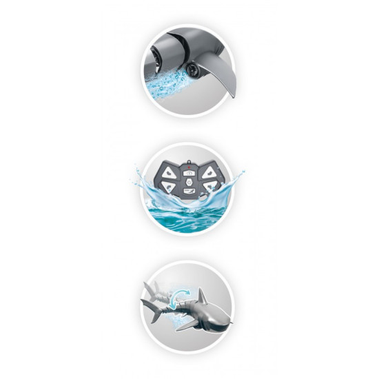 سمكة القرش بالتحكم اللاسلكي