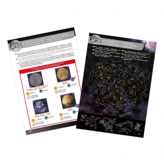 مجموعة لعب أنشطة التلسكوب القمري 30