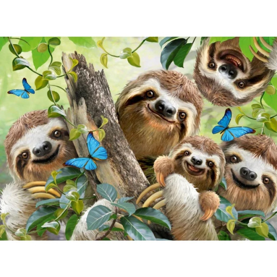 Sloth Selfie Puzzle - 500 Pcs