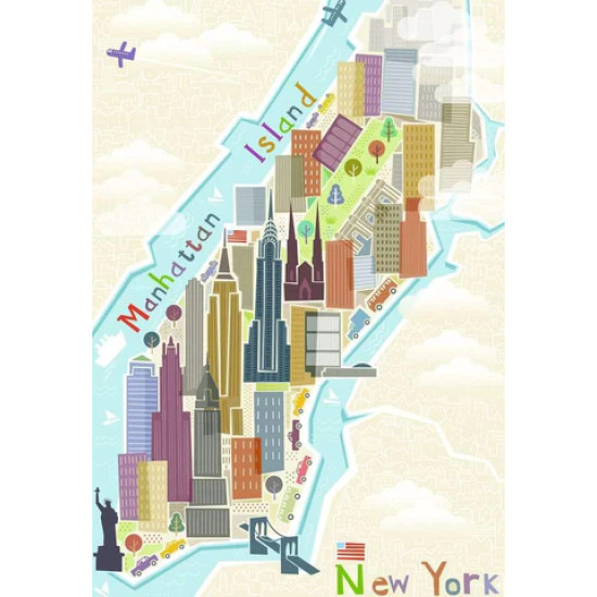 Puzzle Moment New York - 99 Pcs