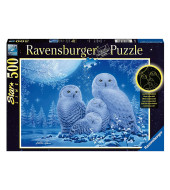 Owls In Moonlight - 500 Pcs