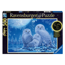 Owls In Moonlight - 500 Pcs