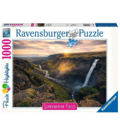 Puzzle Haisfoss Waterfall-1000 Pcs