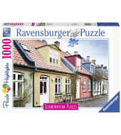 Puzzle Houses In Aarhus - Denmark 1000 Pcs