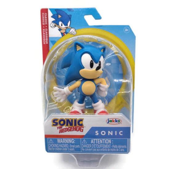 Sonic The Hedgehog Sonic Action Figure Number 8 - 2.5 Inch