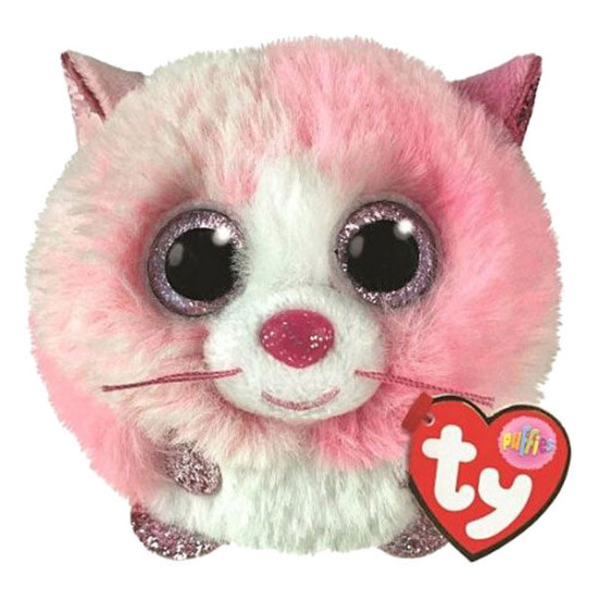 Ty Puffies Cat Tia - 4 Inch
