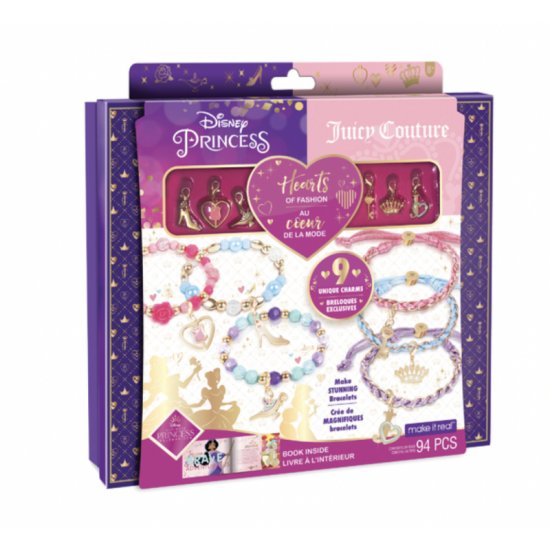 Disney & Juicy Couture Hearts Of Fashion- 94 Pcs