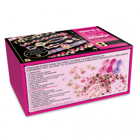 Juicy Couture Glamour Jewelry Box- 379 Pcs