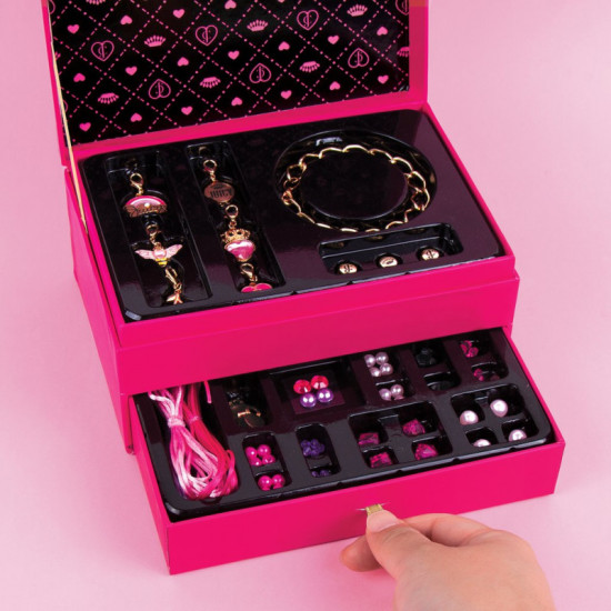 Juicy Couture Glamour Jewelry Box- 379 Pcs