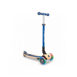 Primo Foldable Scooter with Lights - blue