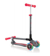 Primo Foldable Scooter Lights - Grey and Red