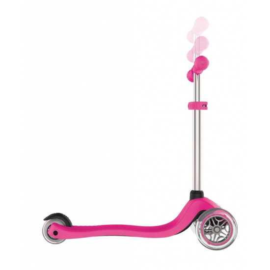 Primo Foldable 3 Wheel Scooter, Pink