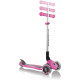 Foldable Lights Scooter, Pink Color