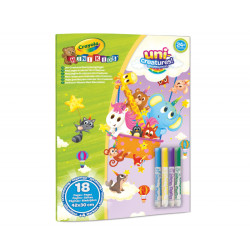 Crayola Mini Kids Maxi Coloring Pages And Markers