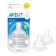 Avent Classic Slow Flow Teats - 1 Hole