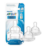 Avent Classic Medium Flow Teats - 3 Holes
