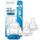 Avent Classic Medium Flow Teats - 3 Holes