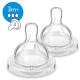 Avent Classic Medium Flow Teats - 3 Holes