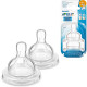 Avent Classic Fast Flow Teats - 4 Holes