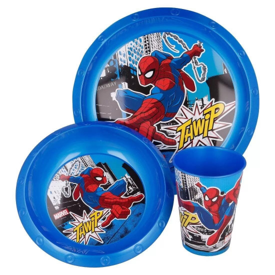 Spiderman Streets Is Very Easy To Set Up -3 PCS