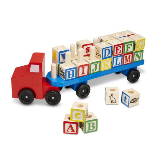 Alphabet Truck - Blocks Wooden