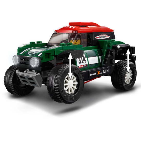 سيارت ميني كوبر و جون كوبر LEGO